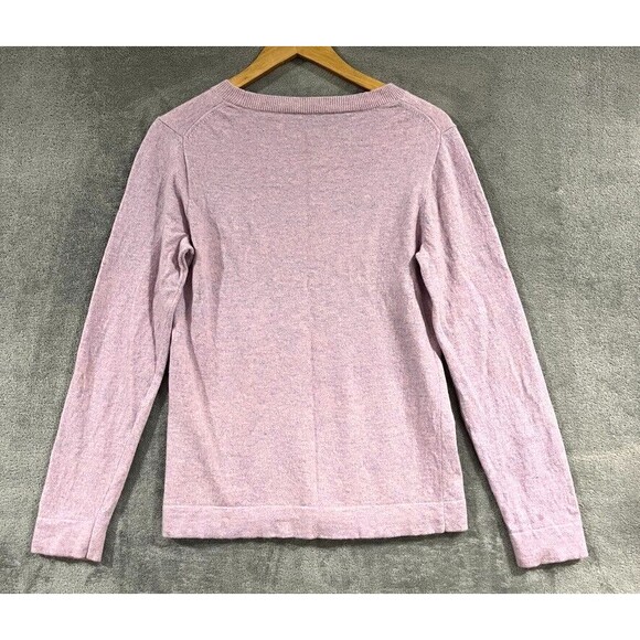 J Crew New Pink Teddie Cotton Wool Blend Lightweight Sweater Size Medium? - Picture 7 of 7